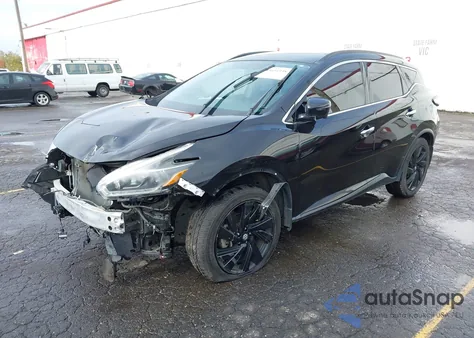 2018 Nissan Murano Sl из США, поврежденный, VIN 5N1AZ2MH5JN133438